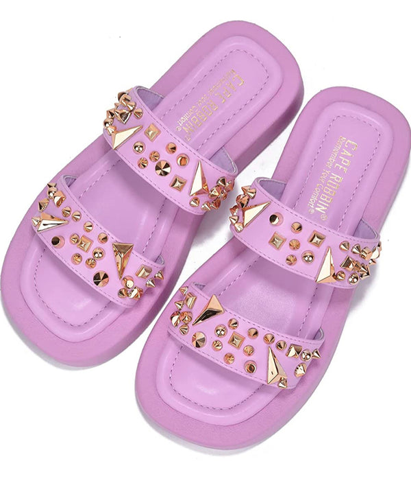 $25 Lilac Sandals
